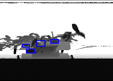 candidates detected by MSER