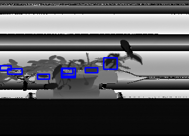 output of MSER with restricted BBox size